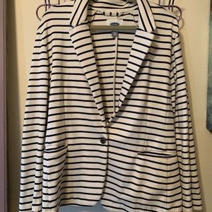 Old navy striped blazer